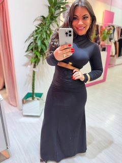 Conjunto longo Ciela preto