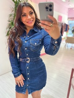 Vestido Jeans botões - comprar online