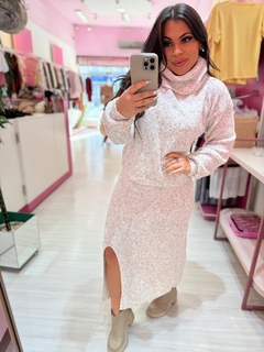 Conjunto mouse saia e blusa Ana gelo - loja online