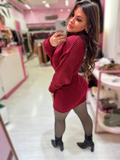 Conjunto mousse Dany vermelho - Diamante Rose | Moda feminina Esteio | Loja de roupas feminina
