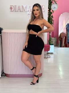 Conjunto trico Débora preto - comprar online