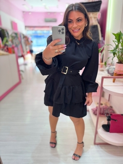 Vestido Boho Bianca preto