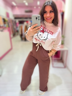 Tshirts basica hello kitty girl off - comprar online