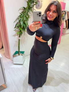 Conjunto longo Ciela preto - comprar online