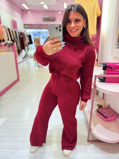 Conjunto mousse Aurora bordo