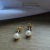 Brinco Pérola 6 mm Banhado à Ouro 18K