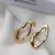Conjunto oval orgânico M Banhado à Ouro 18K - comprar online