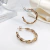 Brinco Argola Trançada Banhado A Ouro 18k