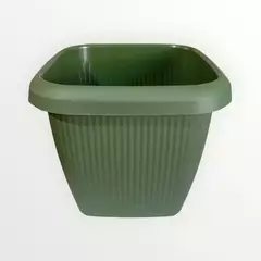 Vaso Quadrado 9,6L Verde