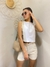 Short de Lino Natural - Isalina