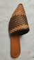 Imagem do Mule Tresse Marrom e Caramelo
