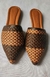 Mule Tresse Marrom e Caramelo - comprar online
