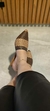 Mule Tresse Marrom e Caramelo na internet