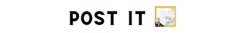 Banner da categoria Post It