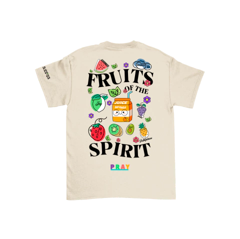 CAMISETA BÁSICA "FRUTOS DO ESPIRITO"
