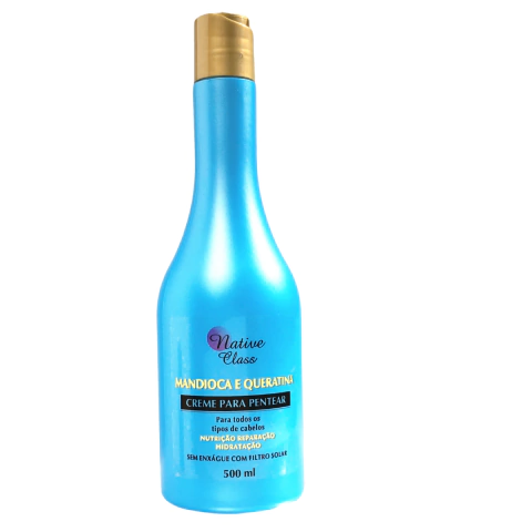 CREME DE PENTEAR REVITA FIOS MANDIOCA E QUERATINA 500ML