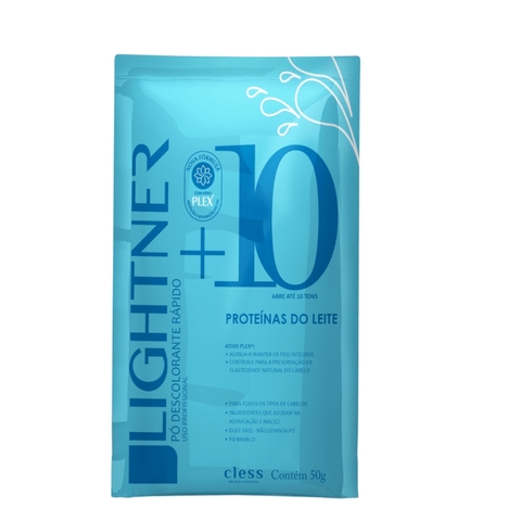 PÓ DESCOLORANTE LIGHTNER PROTEINA DO LEITE CLESS 50G