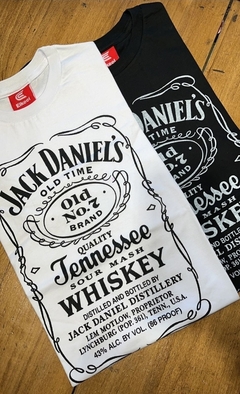 Remera Jack Daniels Etiqueta - comprar online