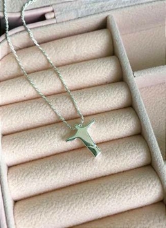 Cordão Cristo Redentor em Prata 925 - comprar online