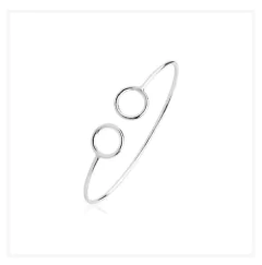 Bracelete Círculos Prata 925 - comprar online
