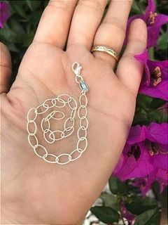 Pulseira Correntinha Feminina Prata 925 18cm. - comprar online
