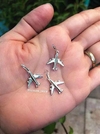 Pingente Avião em Prata 925.