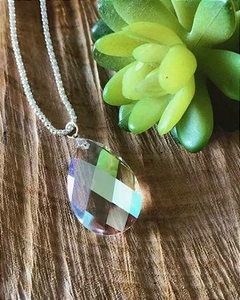 Pingente Gota Cristal Swarovski Boreal em Prata 925 - comprar online