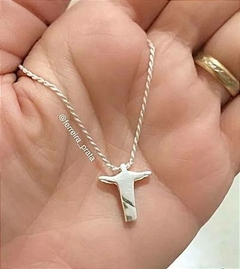 Cordão Cristo Redentor em Prata 925 na internet