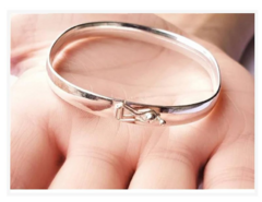 Bracelete Aro Redondo 6mm em Prata 925 - comprar online