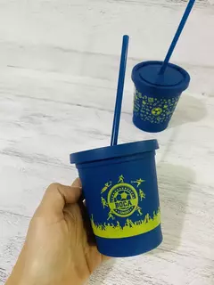 Vasito mini de boca con sorbete