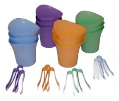 Hielera plastica con pinzas