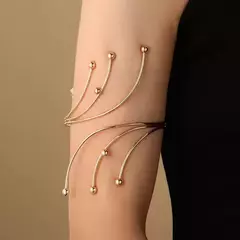 Brazalete Pulsera Egipcio Romano De Esferas Metal - comprar online