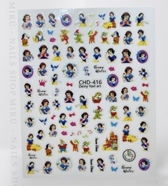 sticker blanca nieves