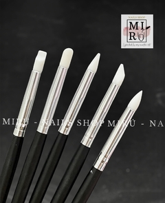 pinceles mini de silicón