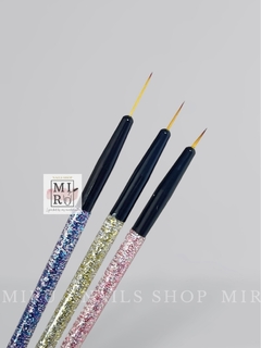 pincel liner 3 pcs