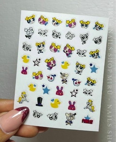 sticker chicas superpoderosas