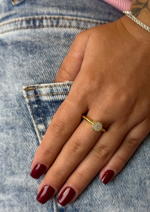 Anel Chuveiro Redondo (dourado) - comprar online