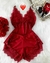 Baby Doll Luxo Vermelho