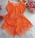 Baby doll encanto - Laranja Neon