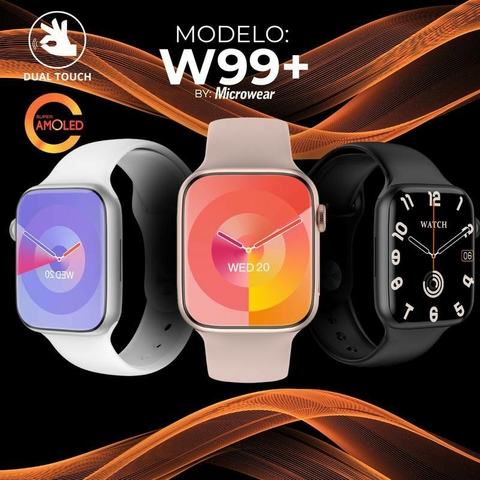 W99+ Amoled - Série 9 45mm Com Função 2 Gestos | Armazenamento interno 1Gb | Chat GPT - comprar online