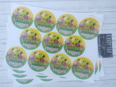 Plancha De Stickers A4 - Candy s&r