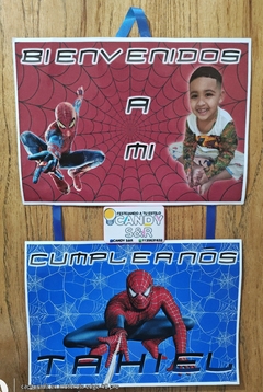 Cartel de bienvenida - Candy s&r