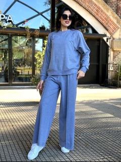 Wide Leg algodon rustico - tienda online