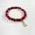 PULSEIRA CRISTAL VERMELHA NOSSA SENHORA APARECIDA - comprar online