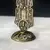 CRUCIFIXO DE MESA METAL OURO VELHO 10CM - Loja católica