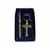 KIT CANETA COM CHAVEIRO CRUCIFIXO MEDALHA SÃO BENTO