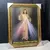 QUADRO COM MOLDURA RESINADO JESUS MISERICORDIOSO 45CMX35CM - Loja católica