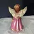 IMAGEM DE GESSO ANJO DA GUARDA ROSA E DOURADO 23CM na internet