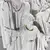 IMAGEM DE GESSO SAGRADA FAMÍLIA BRANCA E DOURADA 41CM - Loja católica