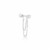 Piercing helix com corrente dupla - comprar online